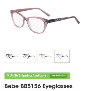 Bebe Eyeglasses BB5156 Plum